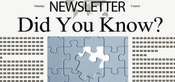 illustration of a generic newsletter cover