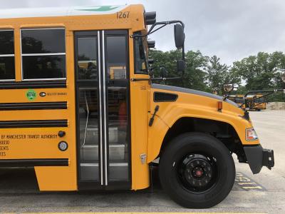 an alternative fuel school bus